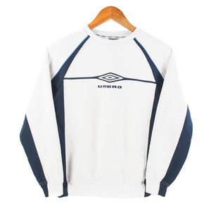 VINTAGE UMBRO EMBROIDERED CREWNECK - WMNS S