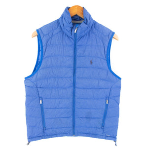 RALPH LAUREN PERFORMANCE LIGHT PUFFER VEST - S