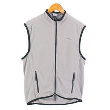 Load image into Gallery viewer, VINTAGE NIKE MINI SPELLOUT FLEECE VEST - M
