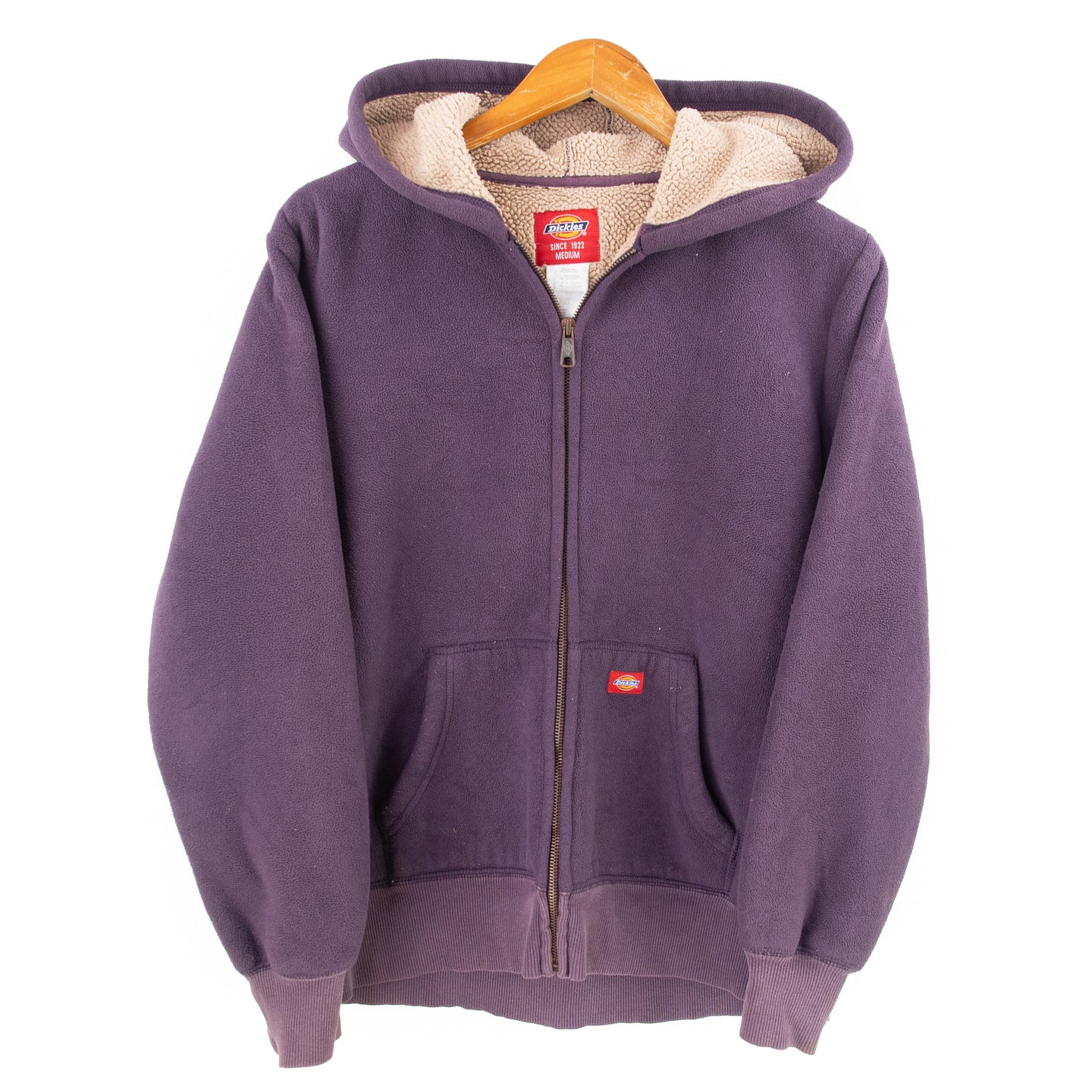 VINTAGE DICKIES FLEECE LINED HOODIE - WMNS M