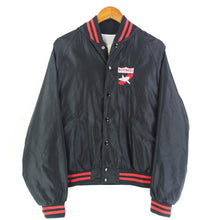 Load image into Gallery viewer, VINTAGE ESSENDON SATIN BOMBER JACKET - M
