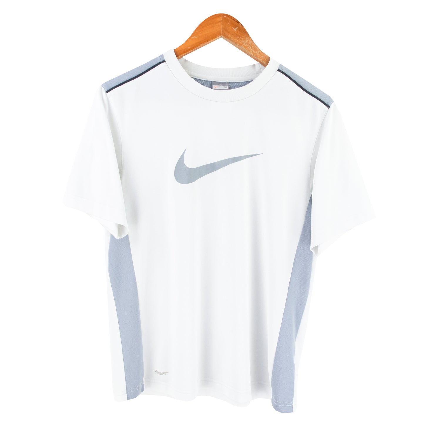 VINTAGE NIKE SWOOSH ATHLETIC T SHIRT - M