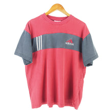 Load image into Gallery viewer, VINTAGE ADIDAS COLOUR BLOCK T SHIRT - M
