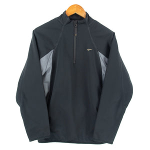 VINTAGE NIKE TECH SWOOSH 1/4 ZIP - L