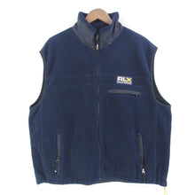 Load image into Gallery viewer, VINTAGE POLO SPORT RLX FLEECE VEST - XL
