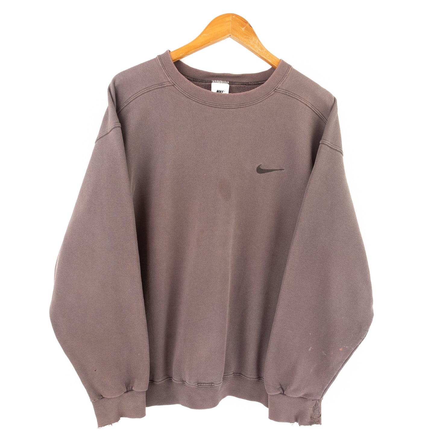 VINTAGE RARE NIKE BROWN CREWNECK - M