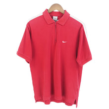 Load image into Gallery viewer, VINTAGE NIKE DETAILED 1/4 ZIP T SHIRT - M
