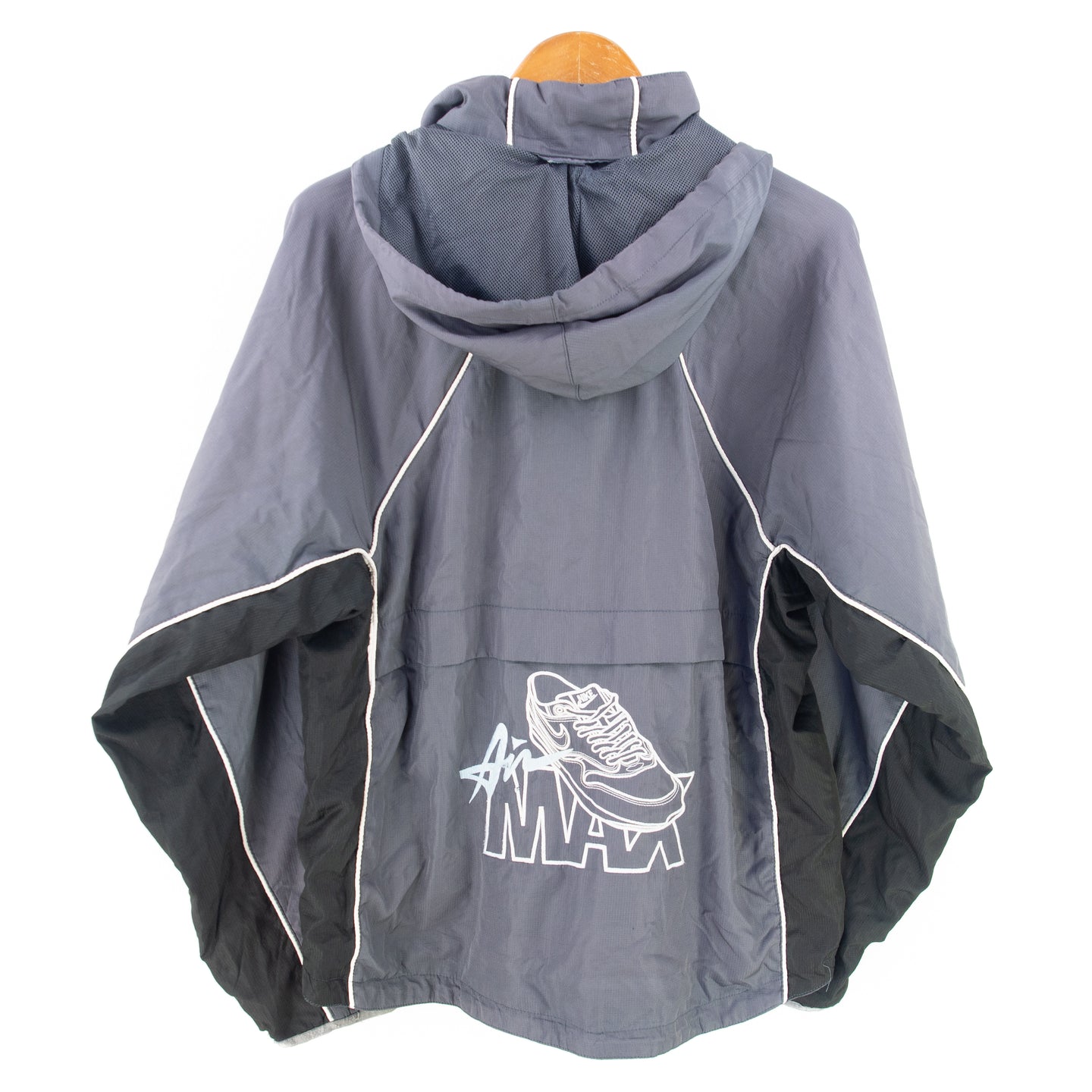 VINTAGE RARE NIKE AIRMAX 1 EMBROIDERED JACKET - M