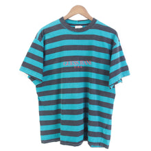 Load image into Gallery viewer, VINTAGE GUESS JEANS STRIPE T SHIRT - M
