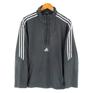 VINTAGE ADIDAS FLEECE 1/4 ZIP - M