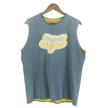 Load image into Gallery viewer, VINTAGE FOX RACING REVERSIBLE SINGLET - L
