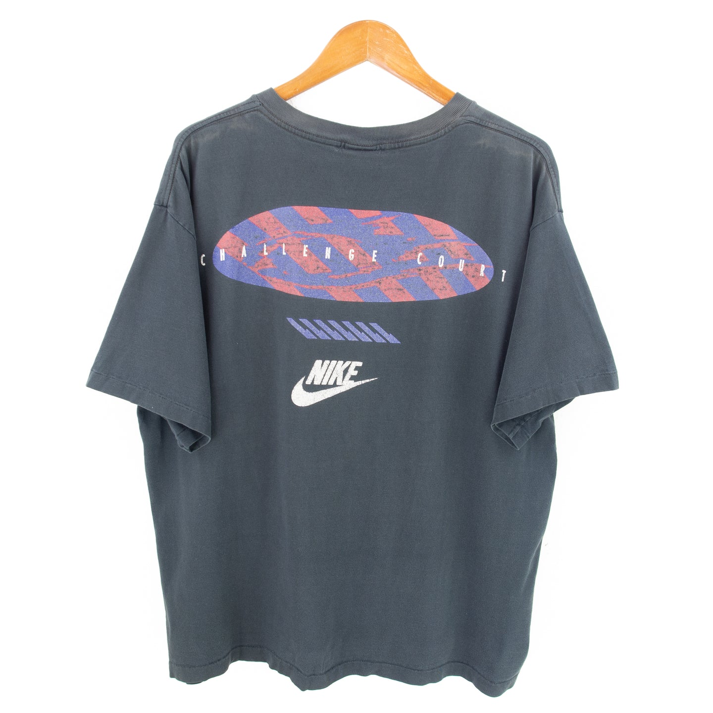 VINTAGE RARE NIKE CHALLENGE COURT T SHIRT - L