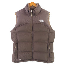 Load image into Gallery viewer, VINTAGE RARE BROWN NORTH FACE 700 PUFFER VEST - M/L
