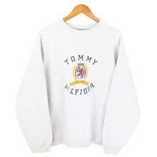 Load image into Gallery viewer, VINTAGE TOMMY HILFIGER CREST CREWNECK - L
