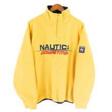 Load image into Gallery viewer, VINTAGE NAUTICA COMP FLEECE 1/4 ZIP - L
