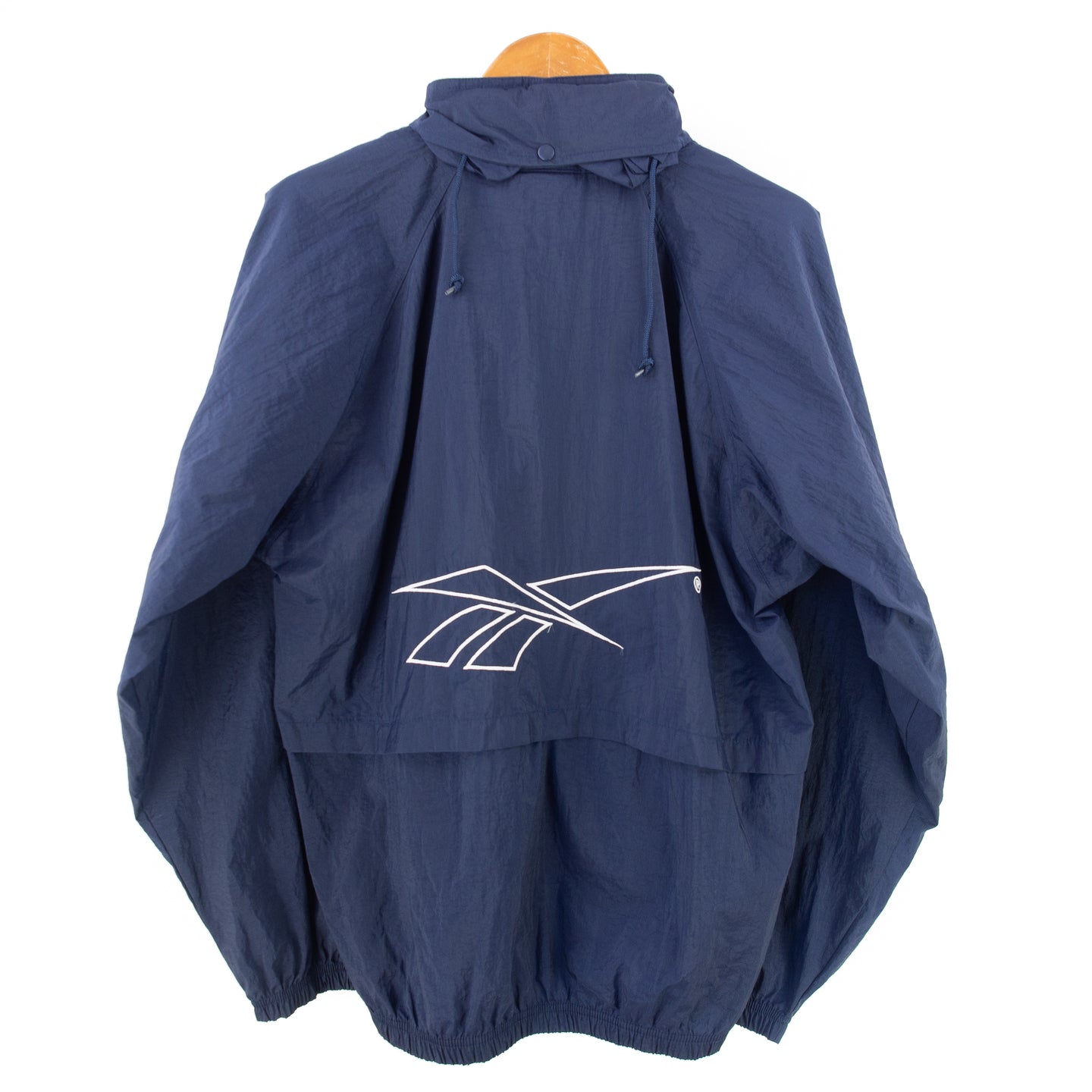 VINTAGE REEBOK EMBROIDERED WINDBREAKER - M