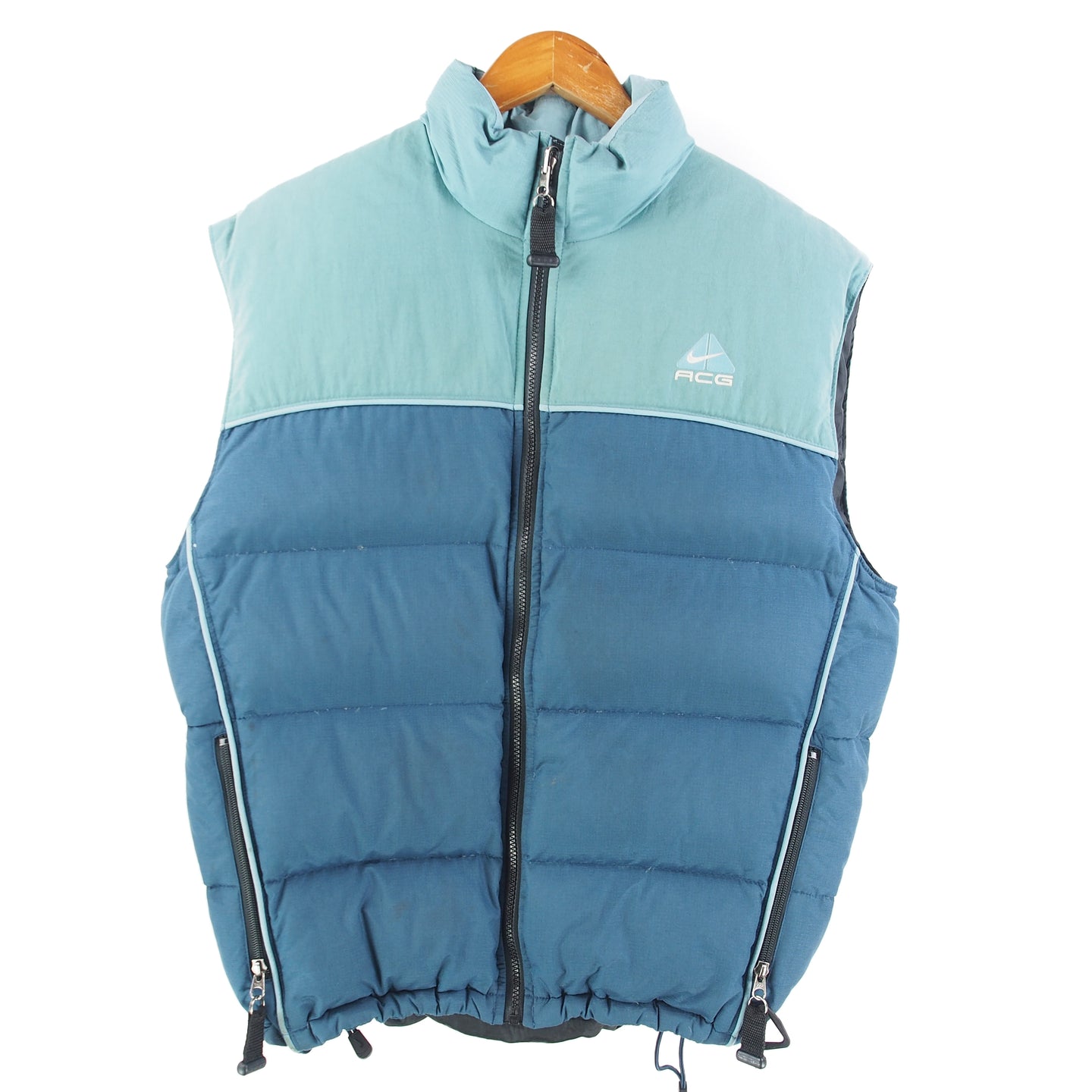 VINTAGE RARE NIKE PUFFER VEST - M/L
