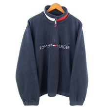 Load image into Gallery viewer, VINTAGE TOMMY BIG SPELL FLAG FLEECE 1/4 - L
