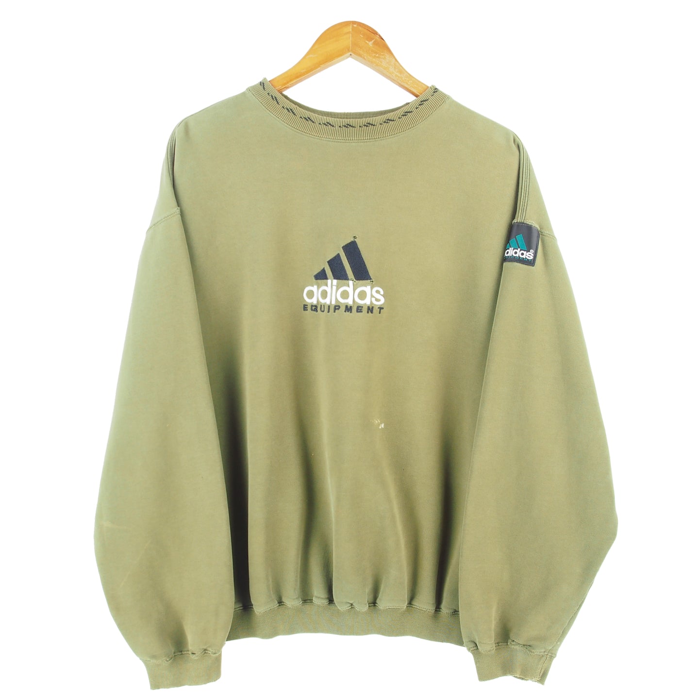 VINTAGE ADIDAS EQT EARTH TONE CREW - M/L