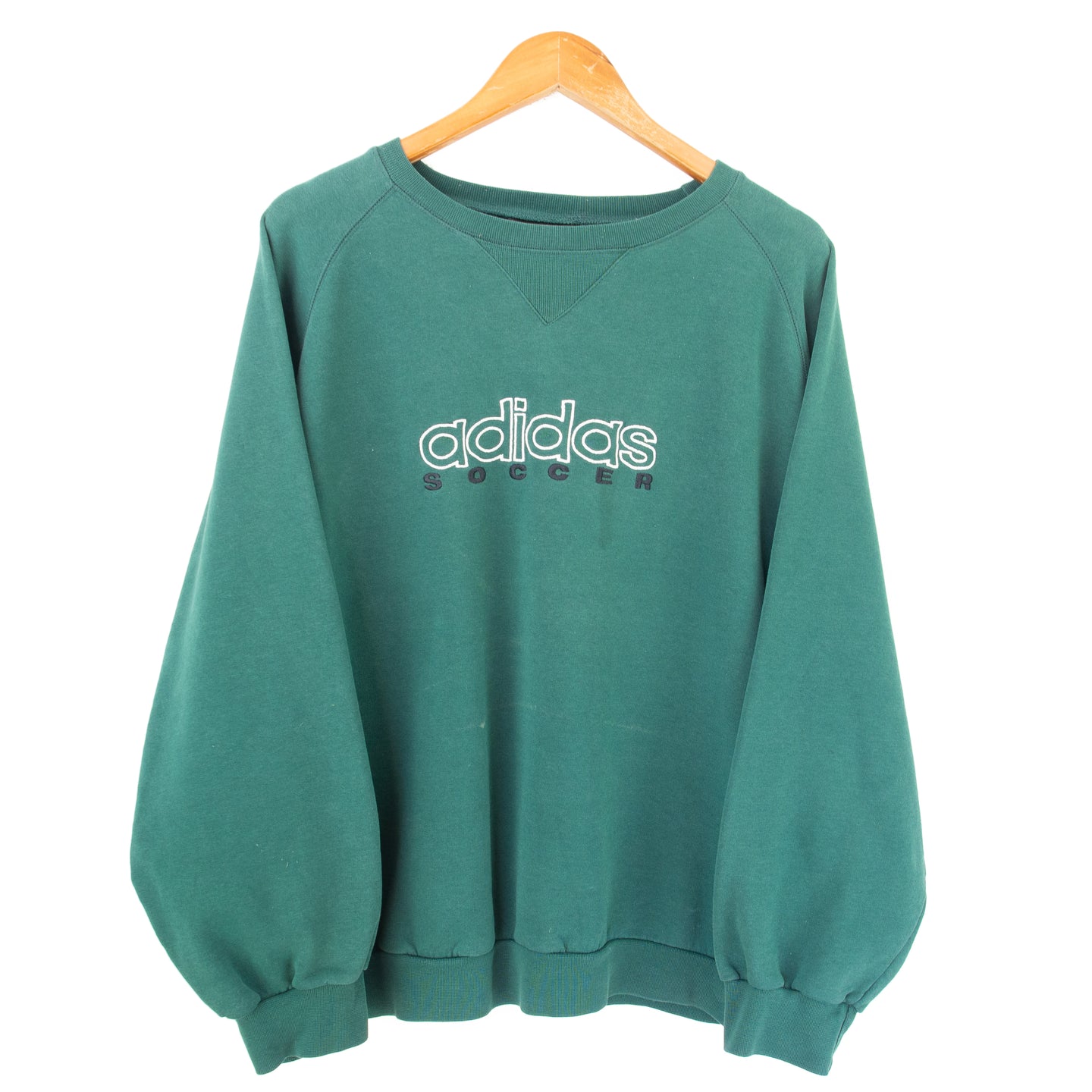 VINTAGE ADIDAS EMBROIDERED CREWNECK - L