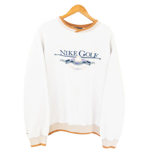 VINTAGE RARE NIKE GOLF EMBROIDERED CREWNECK - L/XL