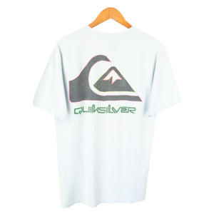 VINTAGE QUIKSILVER SINGLE STITCH T SHIRT - L