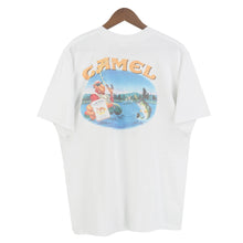 Load image into Gallery viewer, VINTAGE RARE CAMEL FISHING T SHIRT - L
