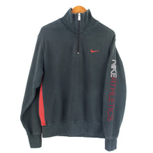Load image into Gallery viewer, VINTAGE NIKE ARM SPELLOUT 1/4 ZIP - L
