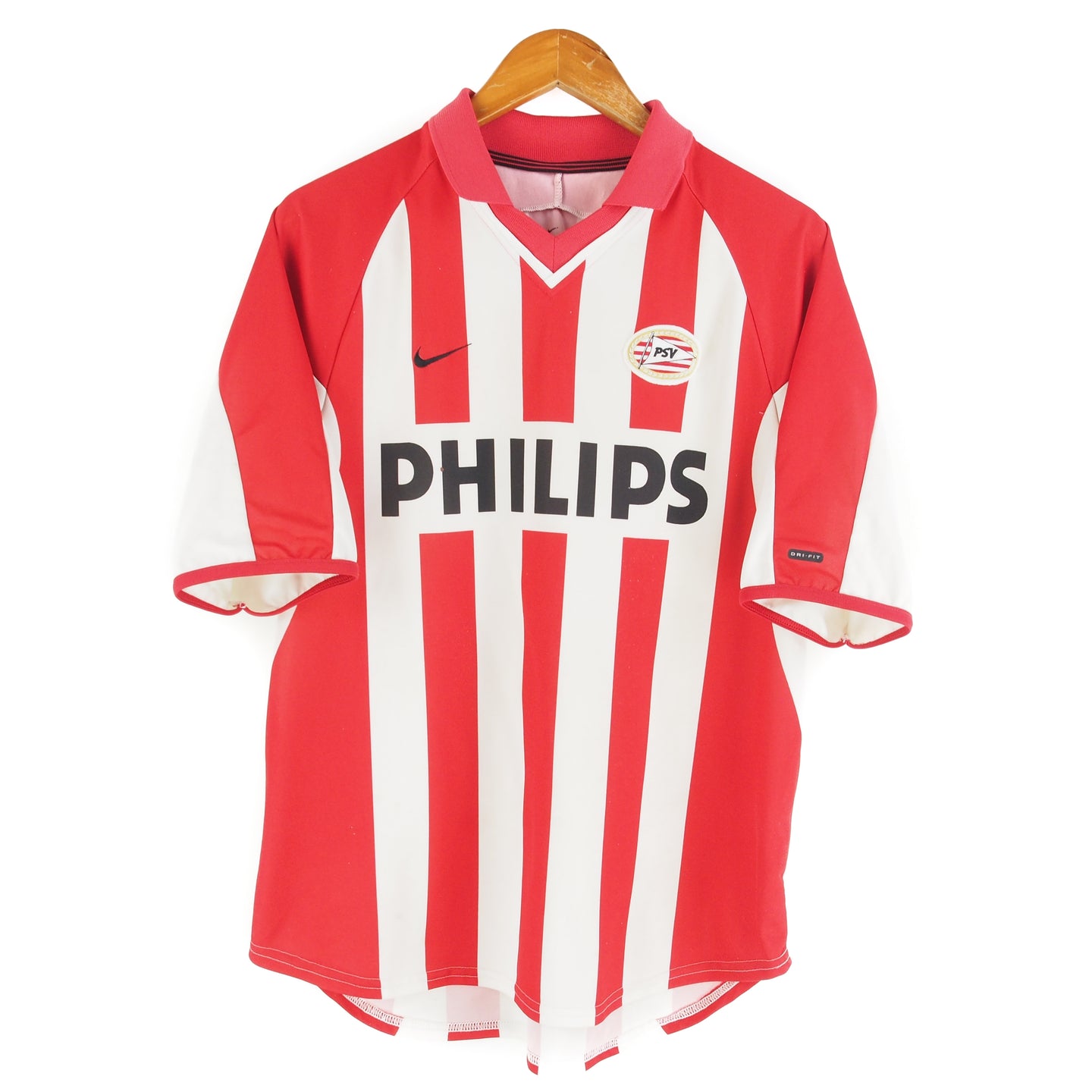 VINTAGE 2001 PSV HOME JERSEY - L