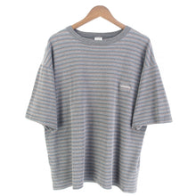 Load image into Gallery viewer, VINTAGE QUIKSILVER STRIPE EMBROIDERED T SHIRT - L/XL
