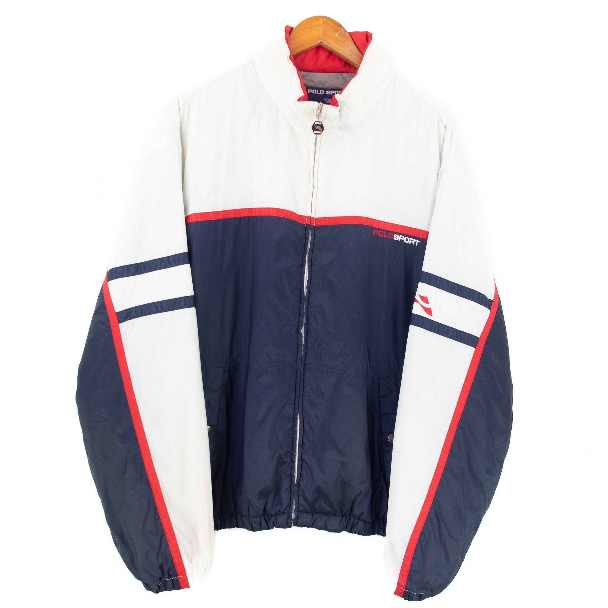 【激レア】【人気カラー】POLO SPORT コットンジャケット 90's POLO SPORT コットンクルーザージャケット “USA製 / POLO