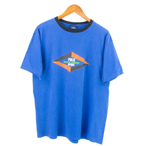 VINTAGE POLO SPORT GRAPHIC T SHIRT - L