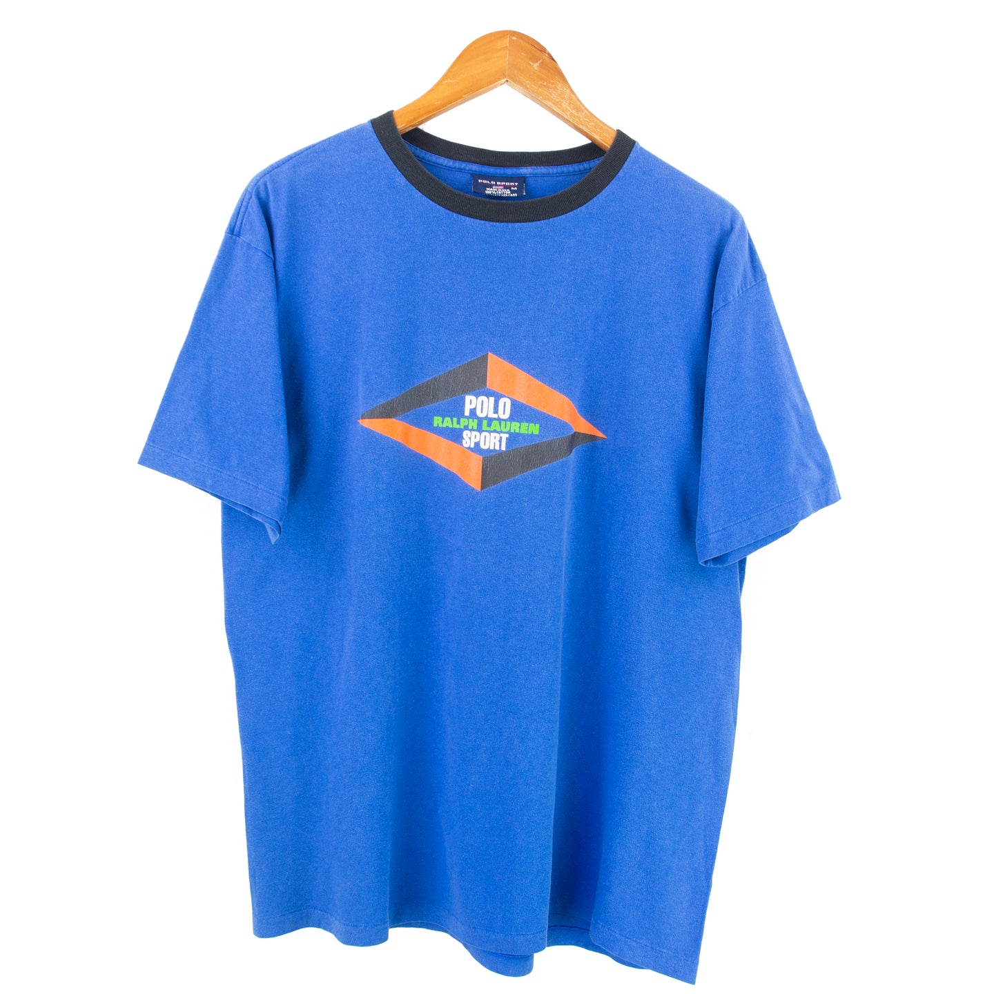 VINTAGE POLO SPORT GRAPHIC T SHIRT - L