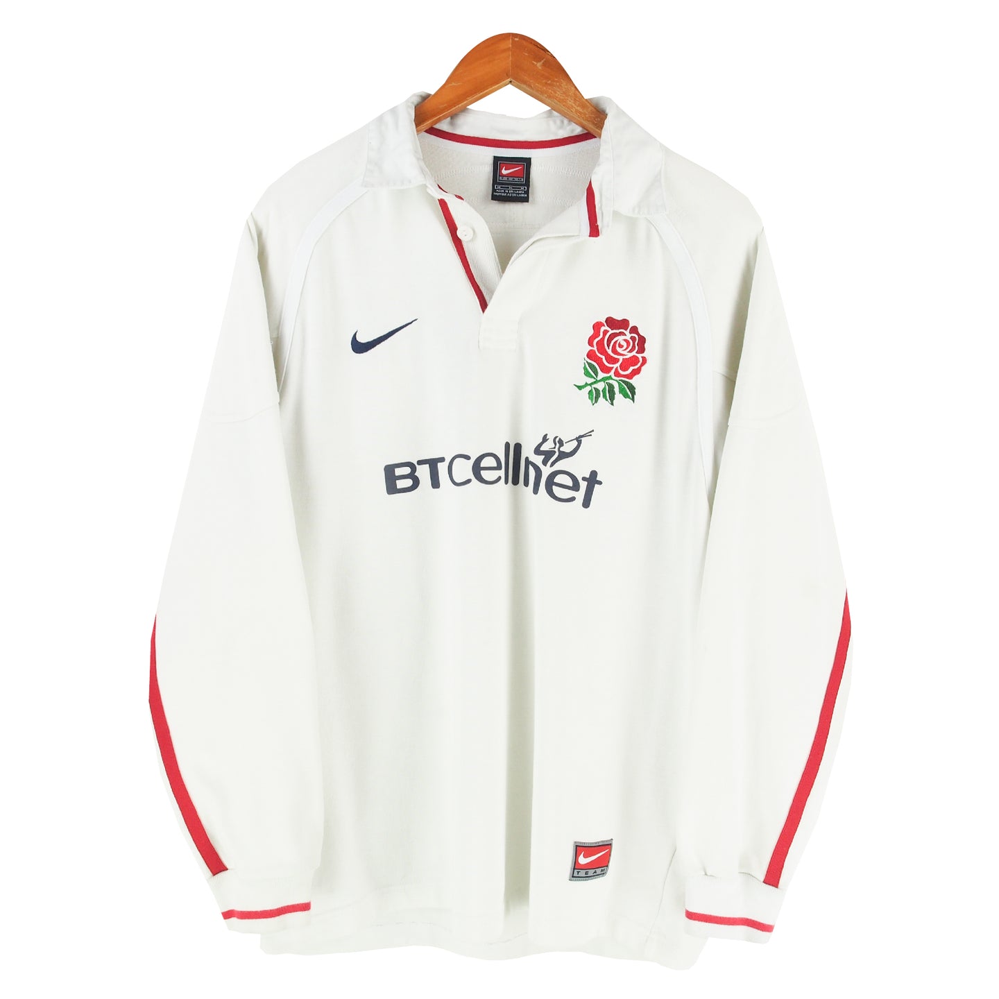 VINTAGE NIKE ENGLAND RUGBY JUMPER - L