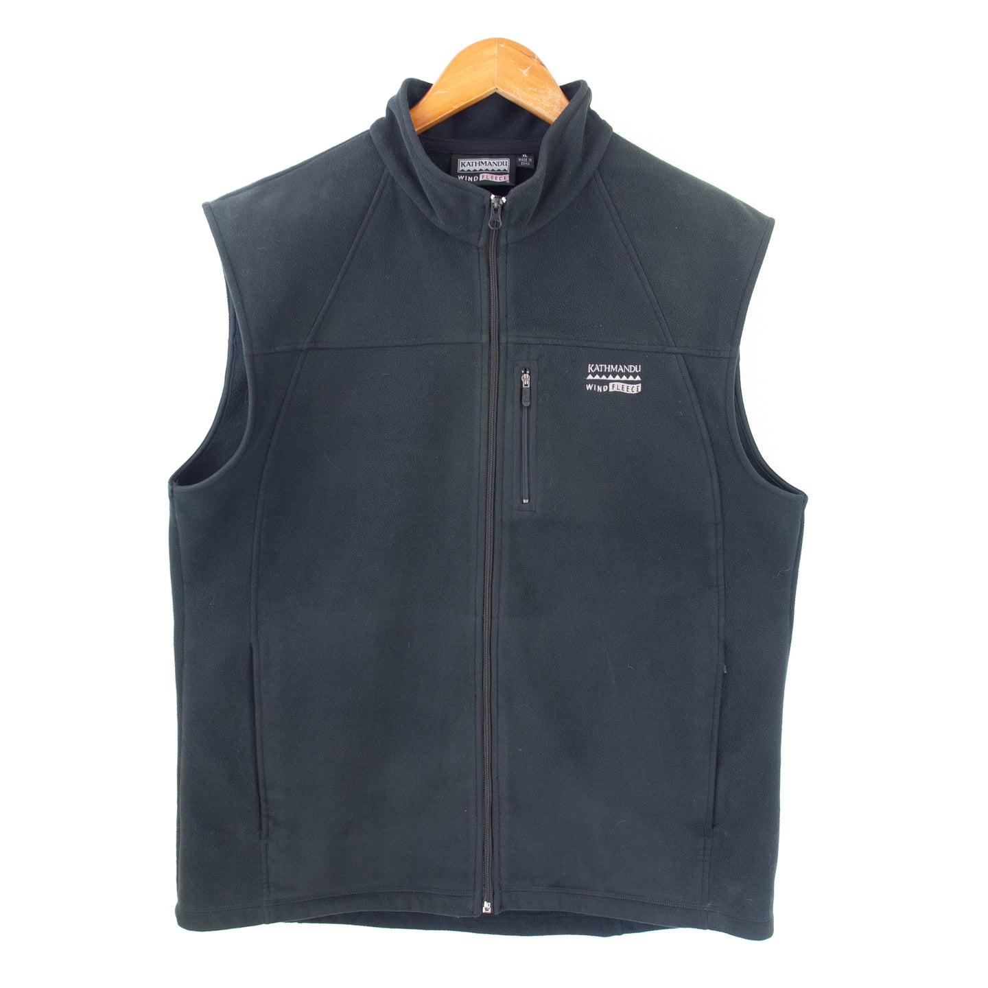 VINTAGE KATHMANDU WIND FLEECE VEST - L