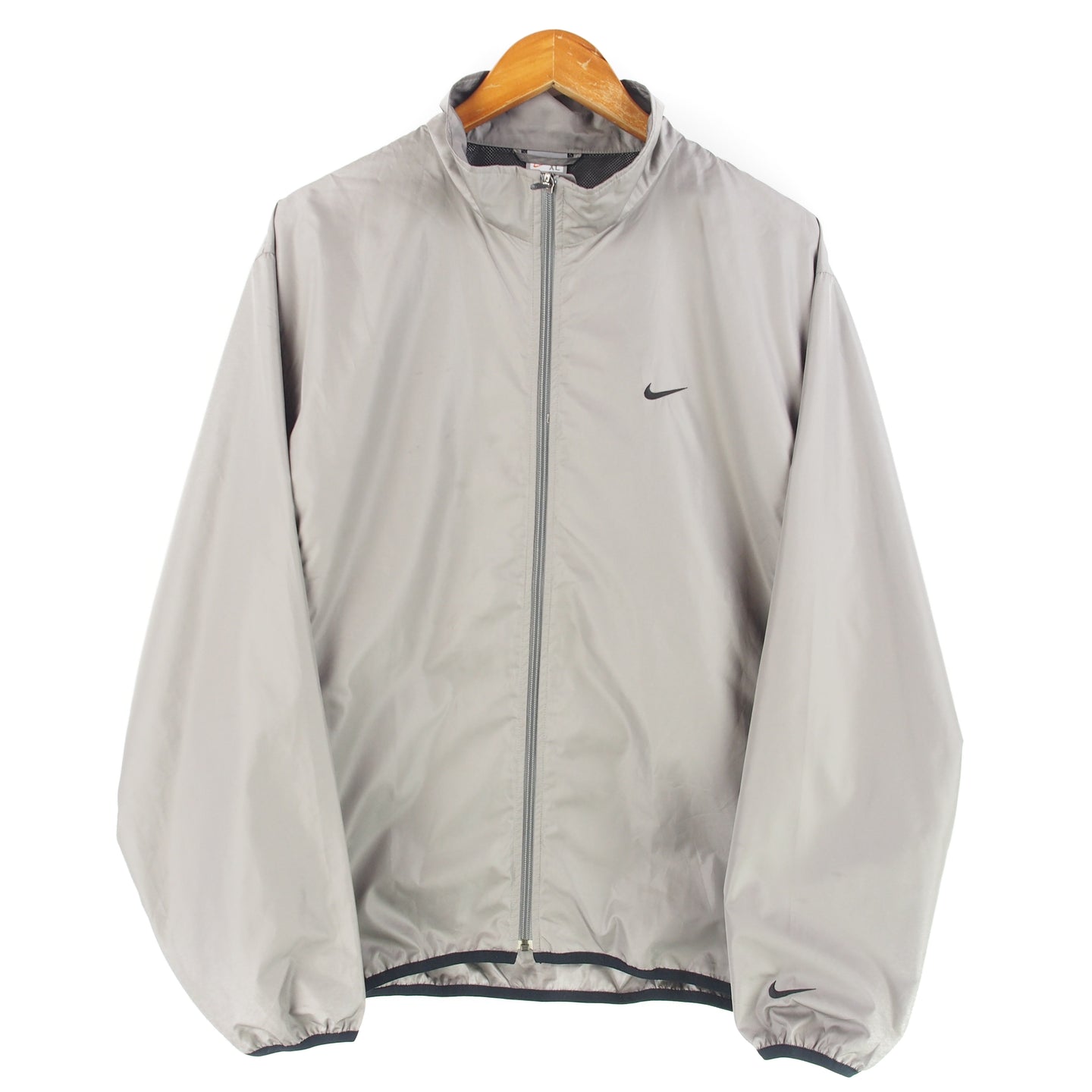 VINTAGE NIKE ESSENTIAL SWOOSH WINDBREAKER - L