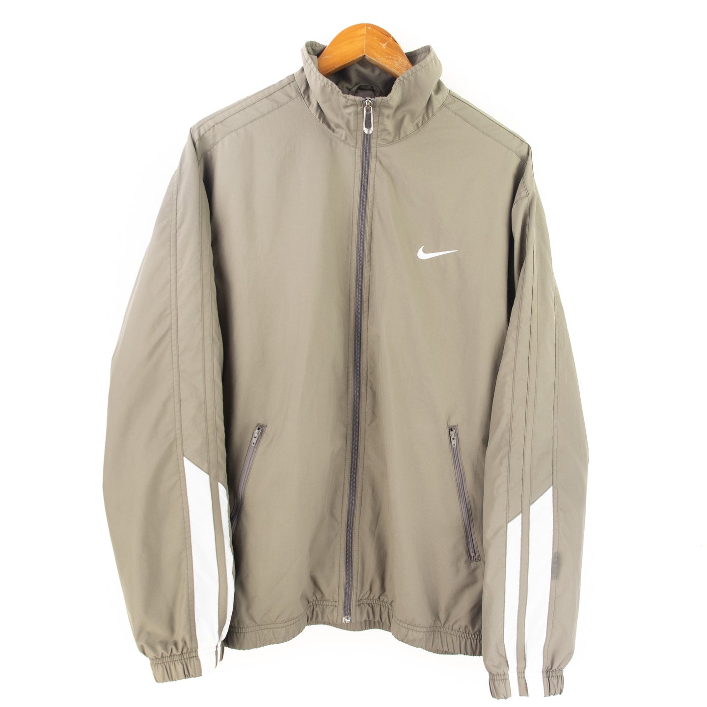 VINTAGE NIKE BROWN WINDBREAKER - XL