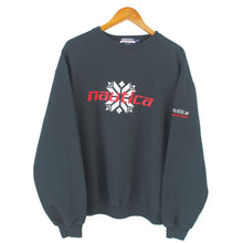 Load image into Gallery viewer, VINTAGE NAUTICA COMP WINTER EMBROIDERED CREW - XL
