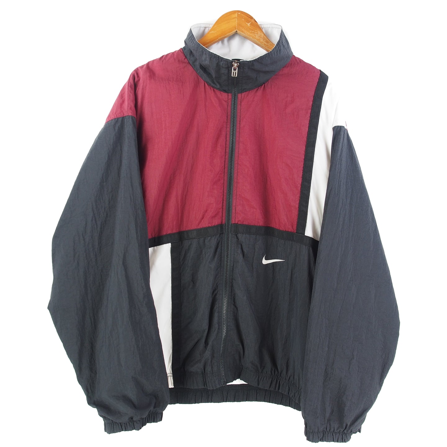 VINTAGE NIKE COLOUR BLOCK JACKET - XL