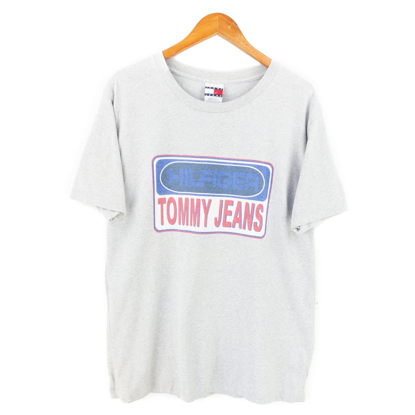 VINTAGE TOMMY JEANS GRAPHIC T SHIRT - L