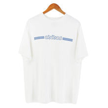 Load image into Gallery viewer, VINTAGE ADIDAS OLD ENGLISH PUFF PRINT T SHIRT - L

