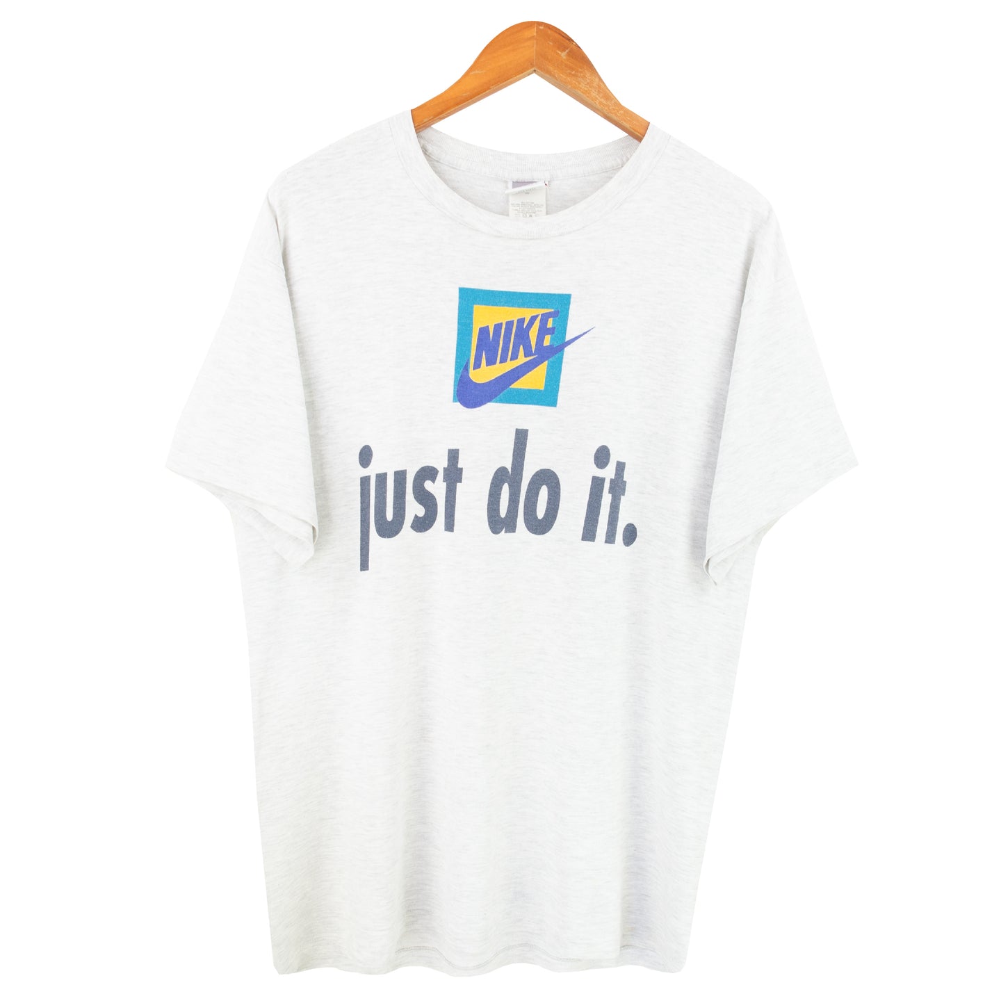 VINTAGE NIKE DOUBLE SIDED GRAPHIC T SHIRT - L