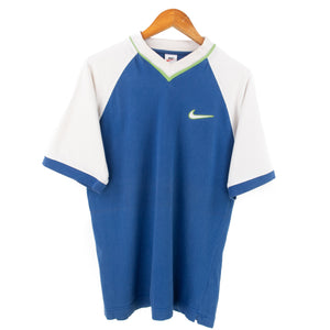 VINTAGE NIKE COLOUR BLOCK T SHIRT - M/L