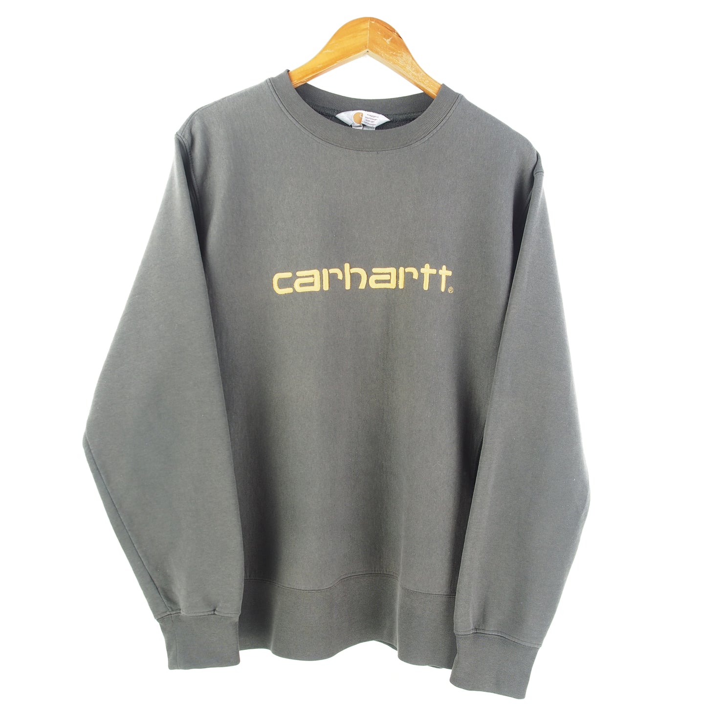 VINTAGE CARHARTT EMBROIDERED CREWNECK - L
