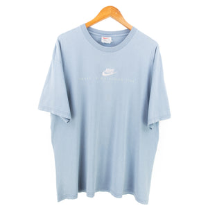 VINTAGE NIKE EMBROIDERED T SHIRT - L/XL