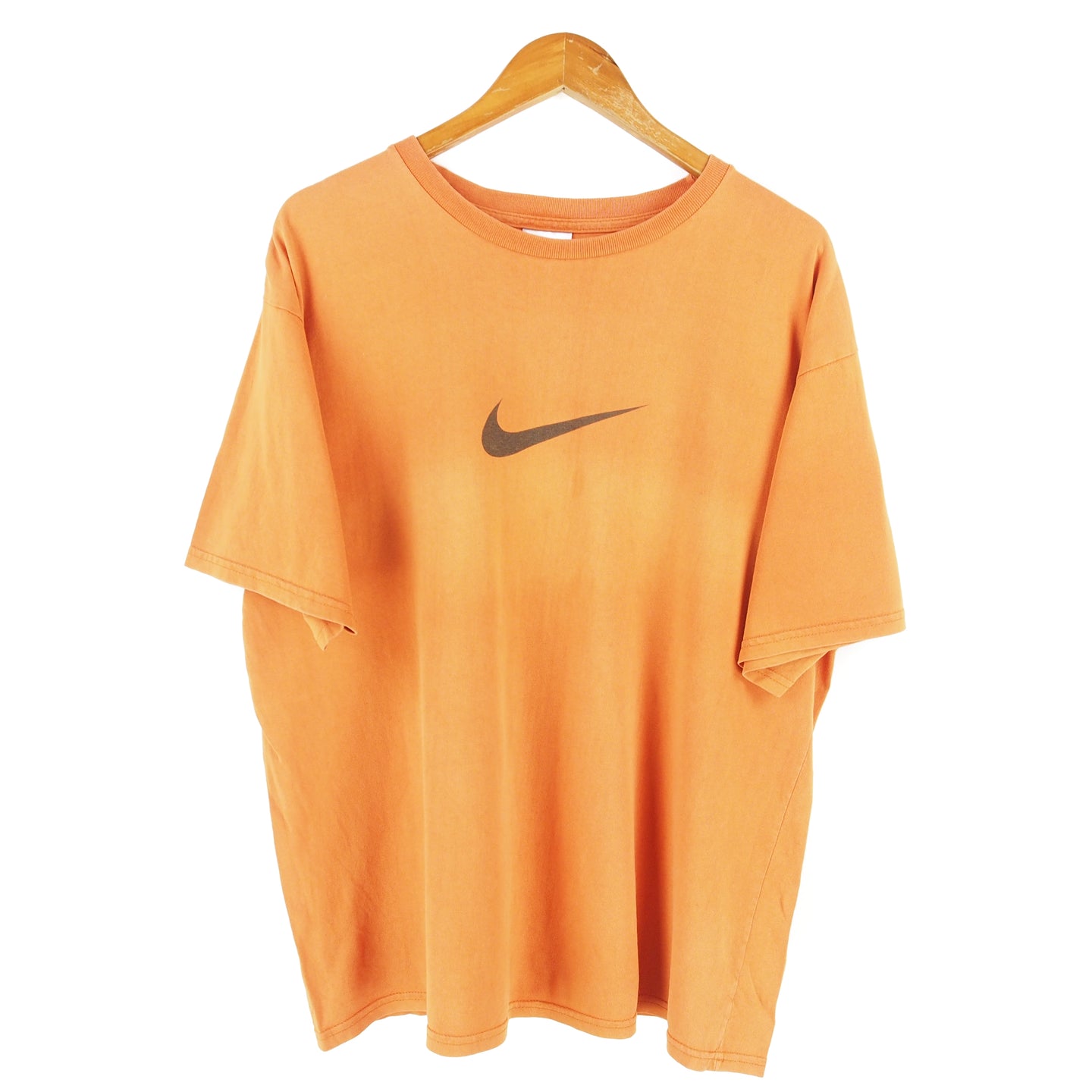 VINTAGE NIKE BIG SWOOSH T SHIRT - L/XL
