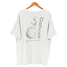 Load image into Gallery viewer, VINTAGE CARHARTT DISTRESSED T SHIRT - XL
