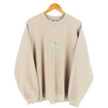 Load image into Gallery viewer, VINTAGE ADIDAS BROWN TONAL CREWNECK - L/XL
