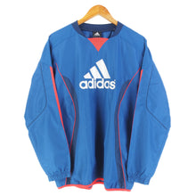 Load image into Gallery viewer, VINTAGE ADIDAS LIGHT WINDBREAKER CREWNECK - L
