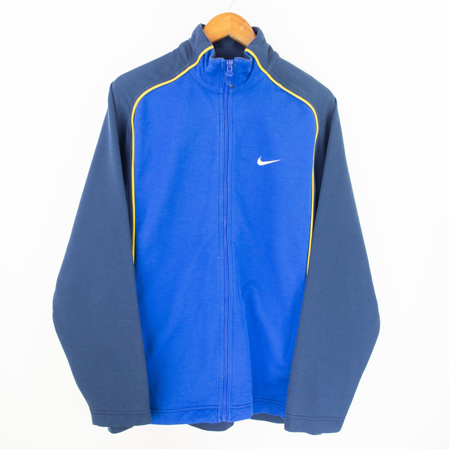 VINTAGE NIKE BASKETBALL COLOUR BLOCK JACKET - L